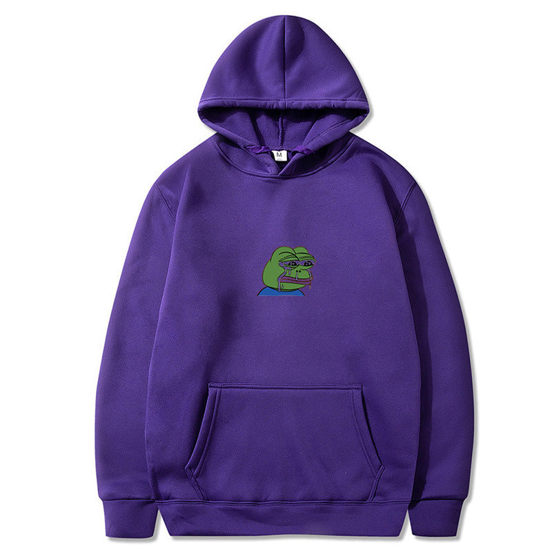 European And American Foreign Trade Apparel Winter Sweater Jacket Plus Velvet Men's And Women's Fashion Casual Hooded