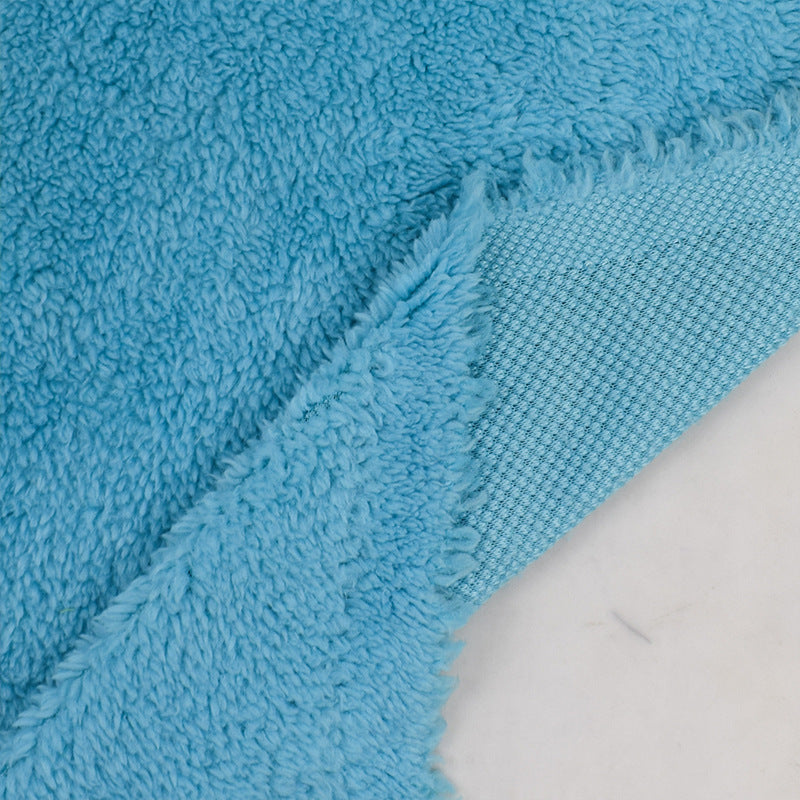 Single-sided Comfort Cotton Velvet Knitted Flannel Home Textile Fabric Coat Apparel Fabric