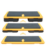 Adjustable Aerobic Stepper Fitness Stepper With 4 Lifts Fitness And Exercise Platform Trainer